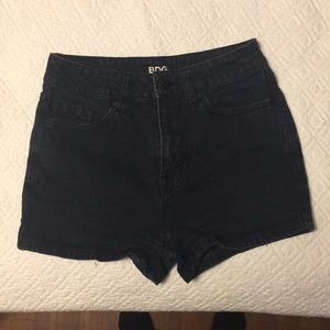 High waisted shorts
